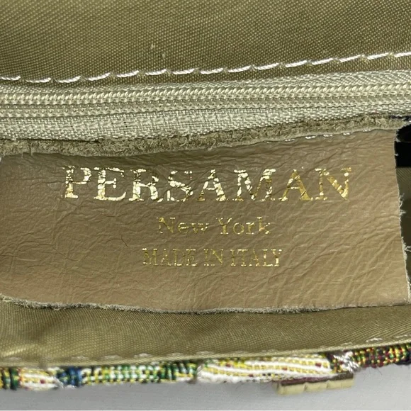 Persaman New York Tapestry Floral Shoulder Bag w/ Chain Strap - Picture 3 of 15